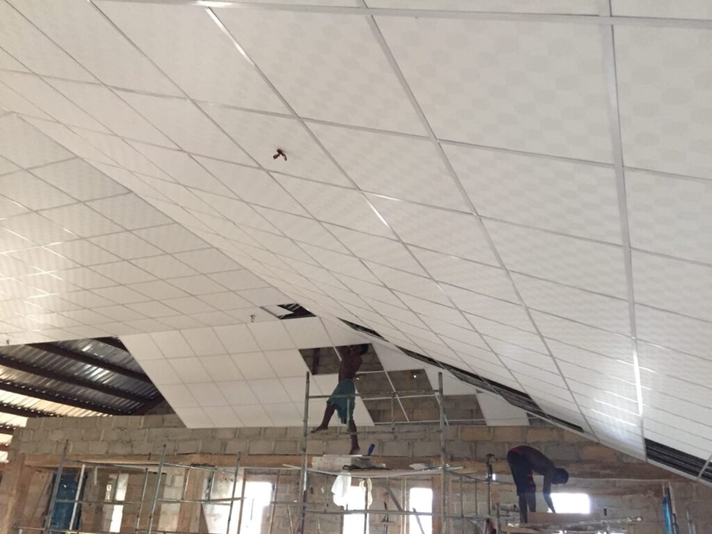 Installation of Suspended Ceiling